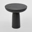 Pablo Side Table Round Black -Outdoor