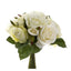 Rose Mix Bouquet 23cm Cream & White