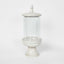 Nini Candle Holder with lid White Large