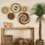 Mina Bone Inlay Tray Mustard/White
