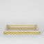 Mina Bone Inlay Tray Mustard/White