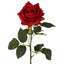 Belle Real Touch Rose Stem 65cm Red - Pack of 12