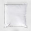 Ribbed Cushion White