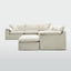 Norfolk 6 Seater Modular with Chaise (Reversible) Beige