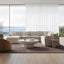 Norfolk 6 Seater Modular with Chaise (Reversible) Beige