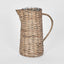 Rattan Jug With Glass Insert Large