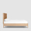 Bayview Queen Bed Natural Whitewash