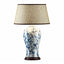 Ashleigh Table Lamp Base Blue/White - House of Isabella AU