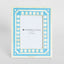 Zena Bone Inlay Photo Frame Light Blue 5x7 