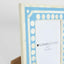 Zena Bone Inlay Photo Frame Light Blue 5x7 
