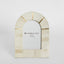 Orla Arch Bone Inlay White Photo Frame 4x6 