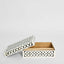 Aurora Bone Inlay Trinket Box Black/White