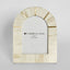 Orla Arch Bone Inlay White Photo Frame 5x7 
