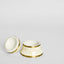 Suki Brass Box Medium White