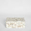 Elena Mother of Pearl Trinket Box White