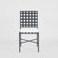 Sheffield Dining Chair Outdoor with White Cushion