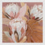 Blush Protea Wall Art 102.5 x 102.5cm.