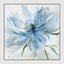 Azure Bloom B Wall Art 82.5 x 82.5cm.