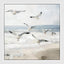 Seaside Flight Wall Art 82.5 x 82.5cm.