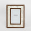 Raya White Shell & Bamboo 4x6 Photo Frame.