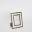 Raya White Shell & Bamboo 4x6 Photo Frame.