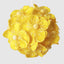 Glitter Hydrangea Bauble Yellow