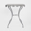 Positano Scalloped Metal Table