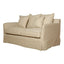 Slip Cover Only - Noosa Hamptons 2 Seat Sofa Beige