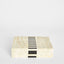 Umi Bone Inlay Trinket White