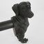 Coco DachshundÂ  Paper Towel Holder Black