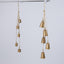 Mini Cow Bell Bunch Antique Gold
