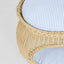 Cove Rattan Pet Bed Natural