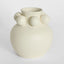 Tiki Round Vase Small White