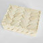 Brea Bone Inlay Trinket White