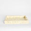 Brea Bone Inlay Tray White