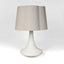 Soren Table Lamp & Linen Shade White