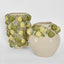 Pear Tall Vase Green & Yellow