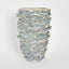 Reef Tall Vase Blue & White