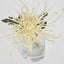 Spider Mum Stem in Vase 20cm Cream