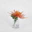 Spider Mum Stem in Vase 20cm Orange