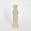 Lume Boulder Candle Stand White