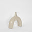 Gaia Arc Vase White