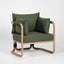 Vita Outdoor Undercover Armchair Forest Green