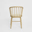 Round Curved Strip Back Dining Chair Natural