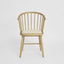 Round Curved Strip Back Dining Chair Natural