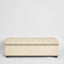Queenscliff Tufted Storage Ottoman Beige
