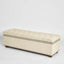 Queenscliff Tufted Storage Ottoman Beige