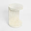 Miami White Shell Side
 Table
