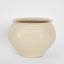 Petal Round Pot White