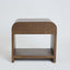 Marcel Bedside 1 Drawer Dark Walnut